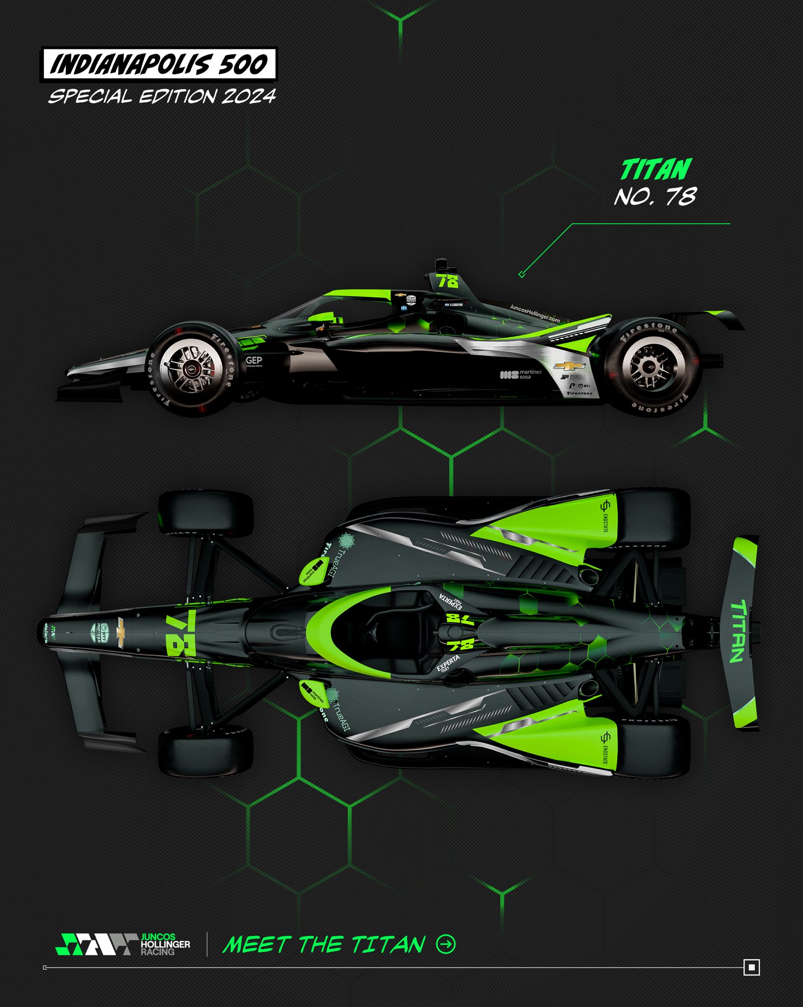 Mirá el diseño que llevará Canapino en Indianápolis:: Canapino 1.jpg